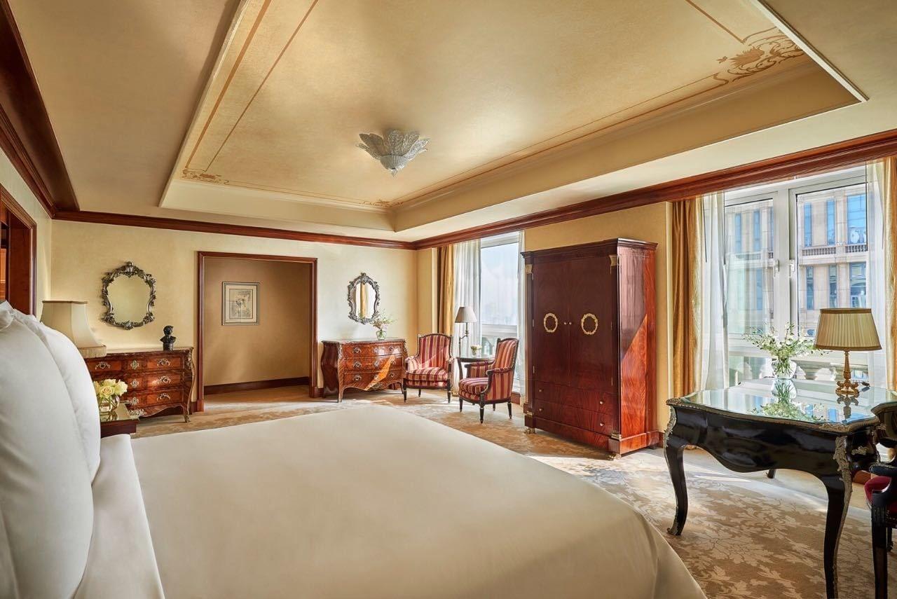 Four Seasons Cairo At The First Residence Giza Luaran gambar A bedroom at the hotel